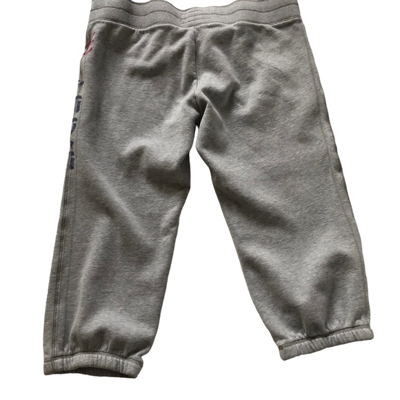 Aerie The Girly Crop Gray Fleece Lined Sweatpants Joggers - Picture 10 of 12